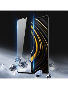 Dux Ducis 9D Tough Screen Protector i härdat glas täckt med ram för Xiaomi Poco M3 - Svart (väskvänlig)