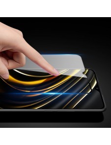 Dux Ducis 9D Tough Screen Protector i härdat glas täckt med ram för Xiaomi Poco M3 - Svart (väskvänlig)