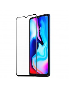 Dux Ducis 9D Tough Screen Protector i härdat glas heltäckande med ram för Motorola Moto G9 Play / Moto E7 Plus - Svart