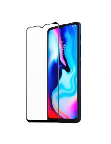 Dux Ducis 9D Tough Screen Protector i härdat glas heltäckande med ram för Motorola Moto G9 Play / Moto E7 Plus - Svart