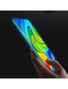 Dux Ducis 9D Tough Screen Protector i härdat glas täckt med ram för Xiaomi Redmi 10X 4G / Redmi Note 9 - Svart (väskvänlig)