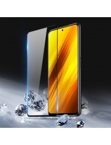 Dux Ducis 9D Tough Screen Protector i härdat glas heltäckt med ram för Xiaomi Poco X3 NFC / Poco X3 Pro - Svart (väskvänlig)