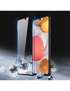Dux Ducis 9D Tough Screen Protector i härdat glas täckt med ram för Samsung Galaxy A42 5G - Svart (väskvänlig)