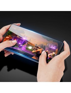 Dux Ducis 9D Tough Screen Protector i härdat glas täckt med ram för Samsung Galaxy A71 - Svart (väskvänlig)