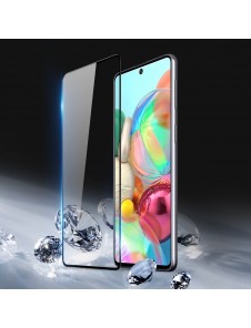 Dux Ducis 9D Tough Screen Protector i härdat glas täckt med ram för Samsung Galaxy A71 - Svart (väskvänlig)