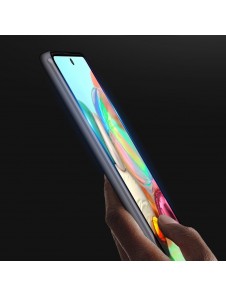 Dux Ducis 9D Tough Screen Protector i härdat glas täckt med ram för Samsung Galaxy A71 - Svart (väskvänlig)