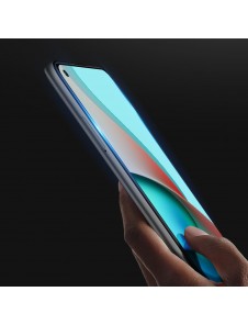 Dux Ducis 10D härdat glas 9H helskärmshärdat glas med ram Xiaomi Redmi Note 9T 5G / Redmi Note 9 5G - Svart (väskvänlig)