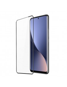 Dux Ducis 10D härdat glas 9H helskärm slitstarkt härdat glas med ram Xiaomi 12 / 12X - svart (väskvänlig)