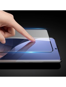 Dux Ducis 10D härdat glas 9H helskärm slitstarkt härdat glas med ram Xiaomi 12 / 12X - svart (väskvänlig)