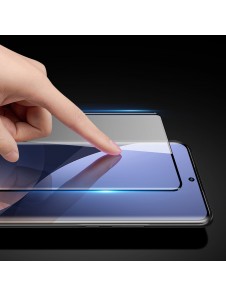 Dux Ducis 10D härdat glas helskärm 9H helskärmshärdat glas med ram Xiaomi 12 Pro - Svart (väskvänlig)