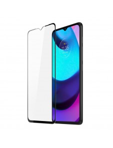 Dux Ducis 10D härdat glas 9H helskärmshärdat glas med ram Motorola Moto E20 - Svart (väskvänlig)