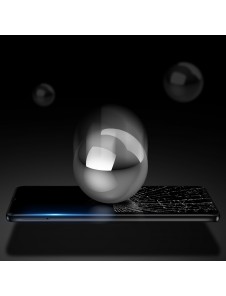 Dux Ducis 10D härdat glas 9H helskärmshärdat glas med ram Motorola Moto E20 - Svart (väskvänlig)