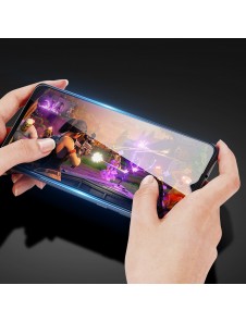 Dux Ducis 10D härdat glas 9H helskärmshärdat glas med ram Motorola Moto E20 - Svart (väskvänlig)