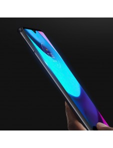 Dux Ducis 10D härdat glas 9H helskärmshärdat glas med ram Motorola Moto E20 - Svart (väskvänlig)