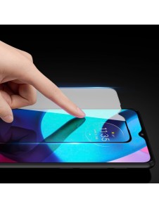 Dux Ducis 10D härdat glas 9H helskärmshärdat glas med ram Motorola Moto E20 - Svart (väskvänlig)