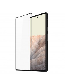 Dux Ducis 10D Tempered Glass 9H helskärmshärdat glas med ram Google Pixel 6 - Svart (fodralvänlig)