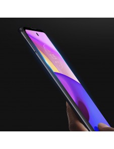 Dux Ducis 10D härdat glas helskärm 9H härdat glas med ram för Motorola Moto E40 - Svart (väskvänlig)