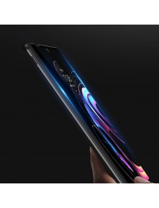 Dux Ducis 10D härdat glas helskärm 9H härdat glas med ram för Motorola Edge 20 Pro - Svart (väskvänlig)