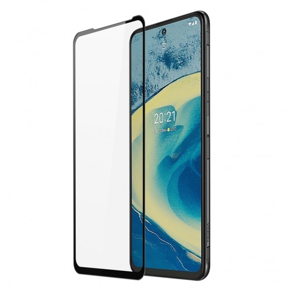 Dux Ducis 10D Tough Screen Protector i härdat glas täckt med ram för Nokia XR20 - Svart (väskvänlig)