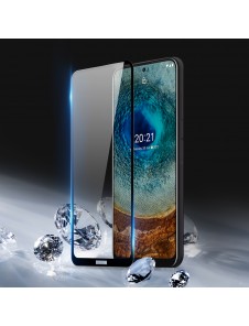 Dux Ducis 10D Tough Screen Protector i härdat glas täckt med ram för Nokia X20 / X10 - Svart (väskvänlig)