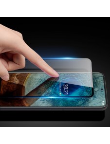Dux Ducis 10D Tough Screen Protector i härdat glas täckt med ram för Nokia X20 / X10 - Svart (väskvänlig)