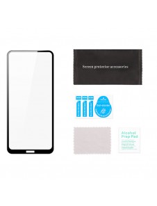 Dux Ducis 10D Tough Screen Protector i härdat glas täckt med ram för Nokia X20 / X10 - Svart (väskvänlig)