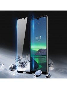 Dux Ducis 10D Tough Screen Protector av härdat glas täckt med ram för Nokia 1.4 - Genomskinlig (välvänlig)