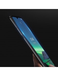 Dux Ducis 10D Tough Screen Protector av härdat glas täckt med ram för Nokia 1.4 - Genomskinlig (välvänlig)