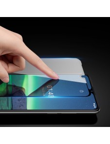 Dux Ducis 10D Tough Screen Protector av härdat glas täckt med ram för Nokia 1.4 - Genomskinlig (välvänlig)