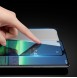 Dux Ducis 10D Tough Screen Protector av härdat glas täckt med ram för Nokia 1.4 - Genomskinlig (välvänlig)