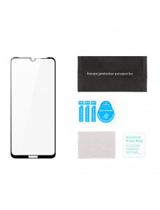 Dux Ducis 10D Tough Screen Protector av härdat glas täckt med ram för Nokia 1.4 - Genomskinlig (välvänlig)