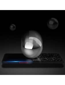 Dux Ducis 10D Tough Screen Protector i härdat glas täckt med ram för Samsung Galaxy XCover Pro - Svart (väskvänlig)