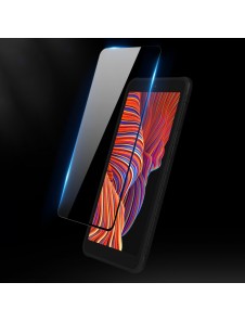 Dux Ducis 10D Tough Screen Protector i härdat glas täckt med ram för Samsung Galaxy XCover Pro - Svart (väskvänlig)