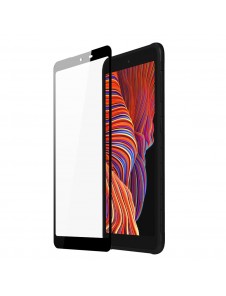 Dux Ducis 10D Tough Screen Protector i härdat glas täckt med ram för Samsung Galaxy XCover 5 - Svart (välvänlig)