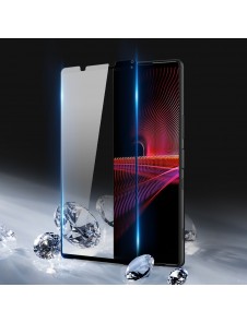 Dux Ducis 10D Tough Screen Protector i härdat glas helt täckt med ram för Sony Xperia 1 III - Svart (väskvänlig)
