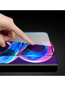 Dux Ducis 10D Tough Screen Protector i härdat glas täckt med ram för Realme 8 Pro / Realme 8 - Svart (väskvänlig)