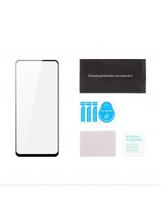 Dux Ducis 10D Tough Screen Protector i härdat glas täckt med ram för Realme 8 Pro / Realme 8 - Svart (väskvänlig)