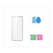 Dux Ducis 10D Tough Screen Protector i härdat glas täckt med ram för Samsung Galaxy S21 Plus - Svart (väskvänlig)