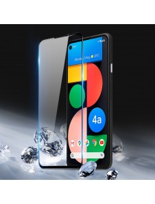 Dux Ducis 10D Tough Screen Protector i härdat glas täckt med ram för Google Pixel 4A - Svart (vänlig med fodral)