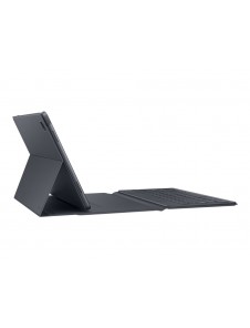 Samsung EF-DT500 - Tangentbord och foliefodral - trådlös - Bluetooth 4.2 - grå - för Galaxy Tab A7