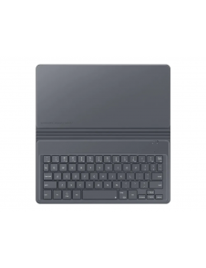 Samsung EF-DT500 - Tangentbord och foliefodral - trådlös - Bluetooth 4.2 - grå - för Galaxy Tab A7