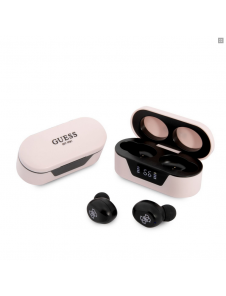 Guess True Wireless Classic Logo BT5.0 5H stereoheadset GUTWST31EP - Rosa