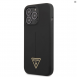 Guess Silicone Line Triangle Case for iPhone 13 Pro - Svart GUHCP13LSLTGK