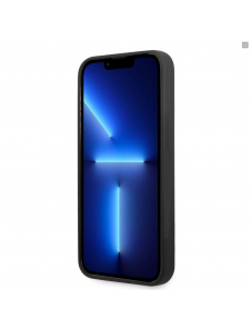 Guess Silicone Line Triangle Case for iPhone 13 Pro - Svart GUHCP13LSLTGK