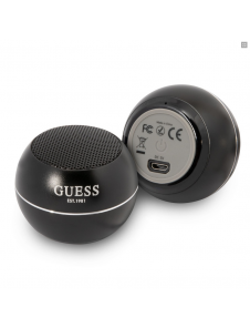Guess Mini Bluetooth Speaker 3W 4H - Svart GUWSALGEK