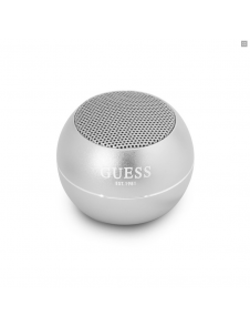 Guess Mini Bluetooth Speaker 3W 4H - Silver GUWSALGEG