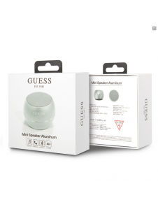 Guess Mini Bluetooth Speaker 3W 4H - Silver GUWSALGEG