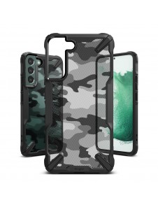 Ringke Fusion X tpu fodral med ram till Samsung Galaxy S22 - Como Svart