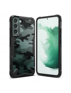 Ringke Fusion X tpu fodral med ram till Samsung Galaxy S22 - Como Svart