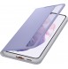 Samsung EF-ZG996CVE Clear View Skal till Galaxy S21 Plus - Lila